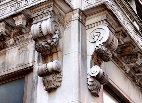 Stone corbels - Channel Lumber