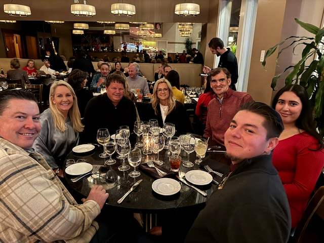 Dinners at table #3