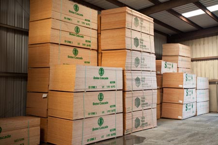 Structural plywood inventory