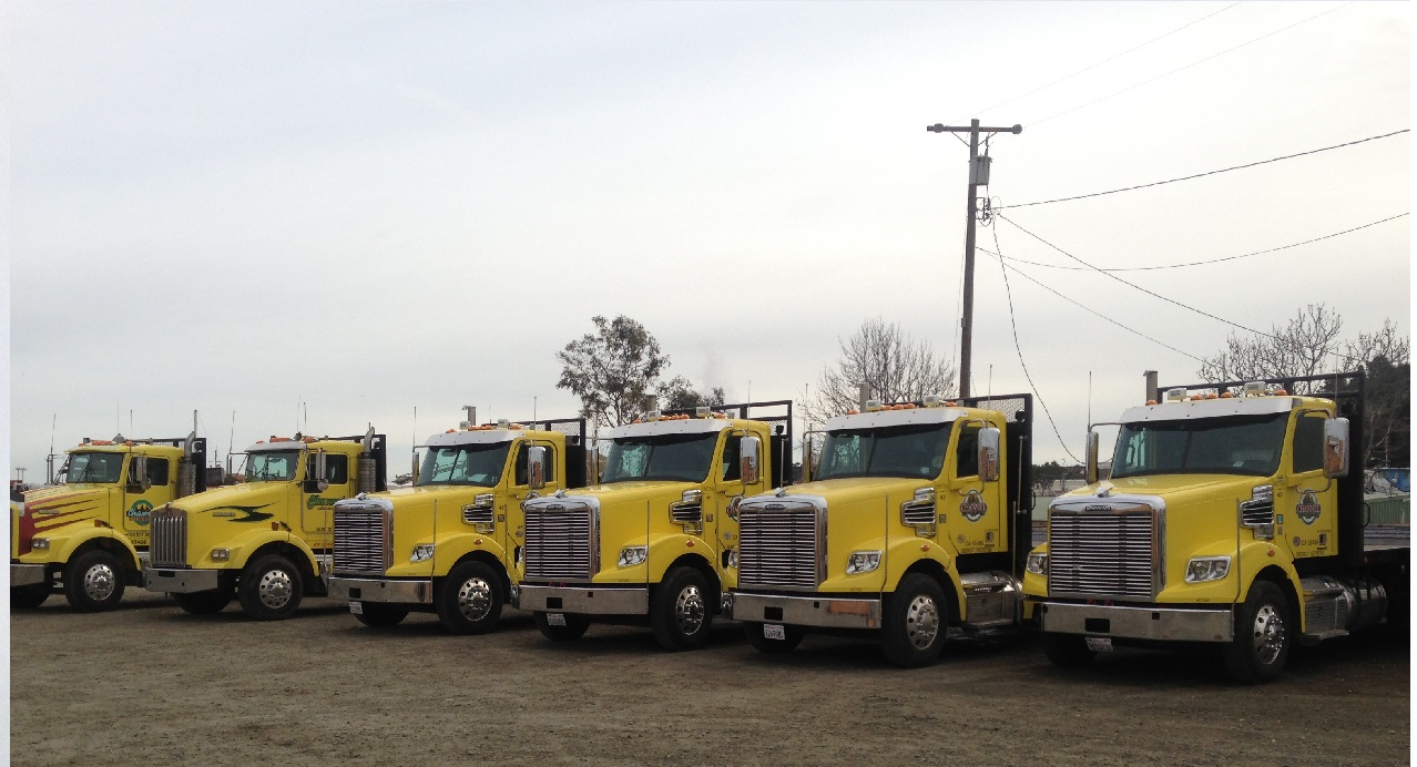 Delivery Services Largest Lumber Delivery Fleet in the Bay Area