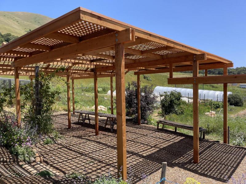 Pt. Reyes Pergolas and Planters #1